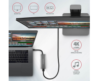 Axagon HMC-5G2, USB 10Gb/s hub, porty 2x USB-A 2x USB-C, HDMI 4k/60 - 1353436 - zdjęcie 6
